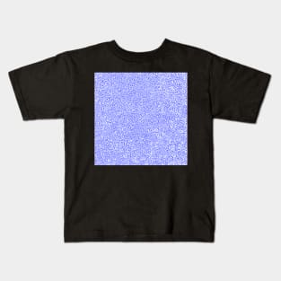 Blue Violet Rings Kids T-Shirt